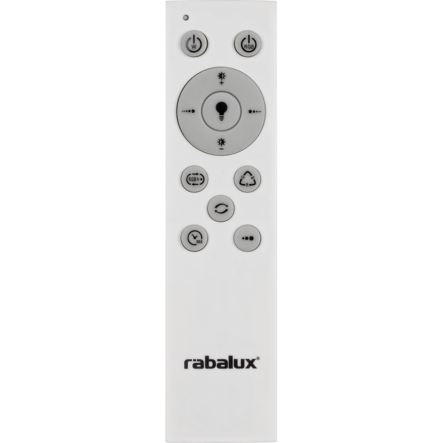 Rabalux - LED RGB Zatemnitvena stropna svetilka LED/40W/230V 3000-6000K + Daljinski upravljalnik