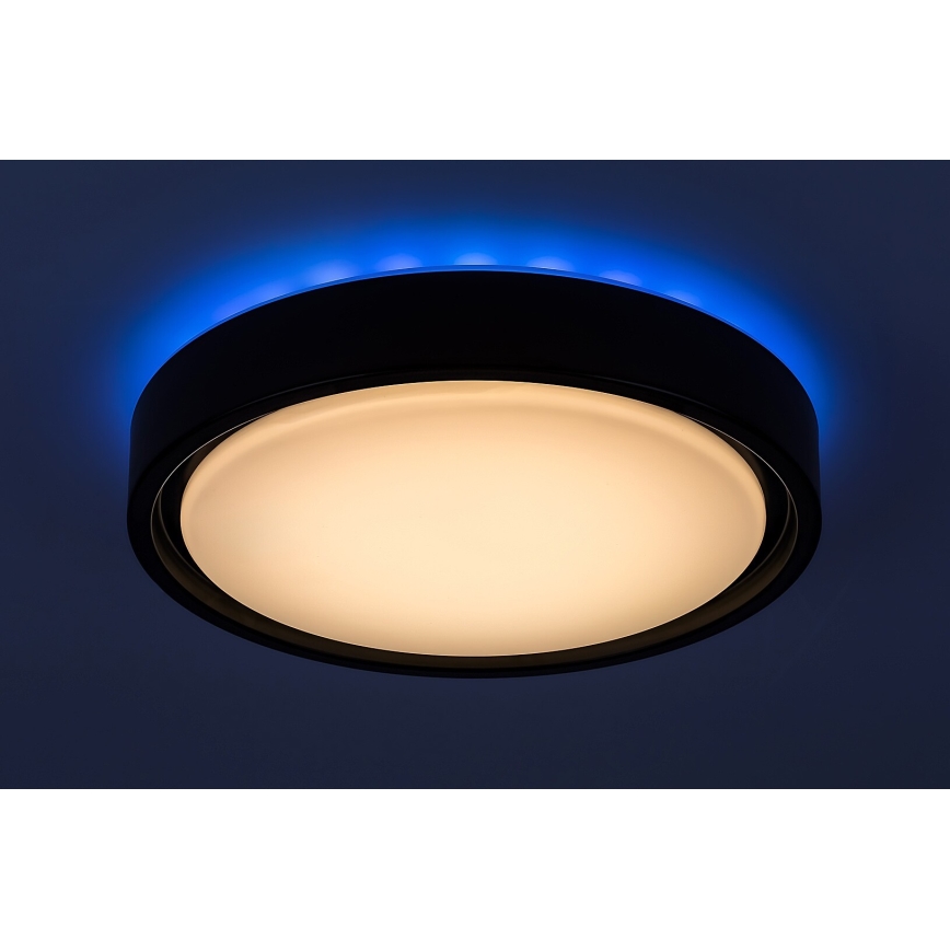 Rabalux - LED RGB Zatemnitvena stropna svetilka s senzorjem LED/28W/230V 2700-5000K + Daljinski upravljalnik