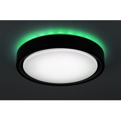 Rabalux - LED RGB Zatemnitvena stropna svetilka s senzorjem LED/28W/230V 2700-5000K + Daljinski upravljalnik