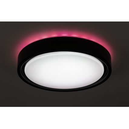 Rabalux - LED RGB Zatemnitvena stropna svetilka s senzorjem LED/28W/230V 2700-5000K + Daljinski upravljalnik