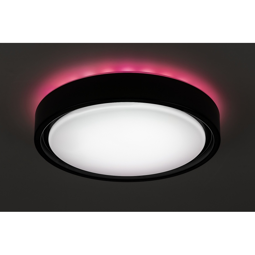 Rabalux - LED RGB Zatemnitvena stropna svetilka s senzorjem LED/28W/230V 2700-5000K + Daljinski upravljalnik