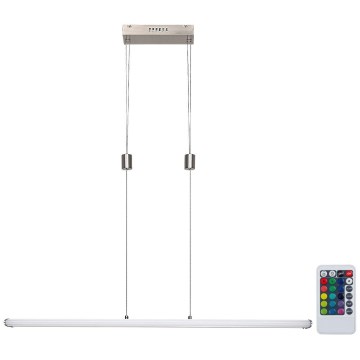 Rabalux - LED RGB Zatemnitveni lestenec na vrvici LED/24W/230V Wi-Fi Tuya + Daljinski upravljalnik