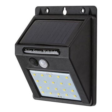 Rabalux - LED Solarna stenska svetilka s senzorjem IP44 1200 mAh