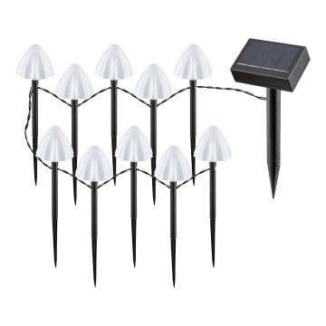 Rabalux - LED Solarna svetilka 10xLED/0,2W/1,2V IP44 300 mAh