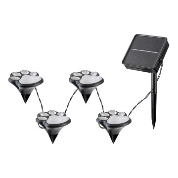 Rabalux - LED Solarna svetilka 4xLED/0,06W/1,2V IP44 600 mAh