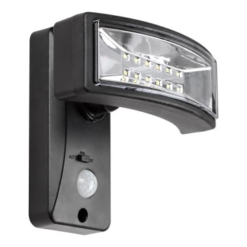 Rabalux - LED Solarna svetilka s senzorjem LED/2,4W/3,7V IP44 1200 mAh