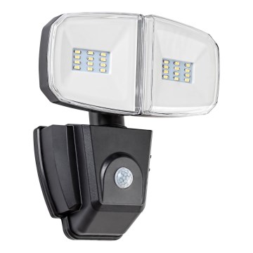 Rabalux - LED Solarni reflektor s senzorjem LED/12W/3,7V IP44 4000 mAh
