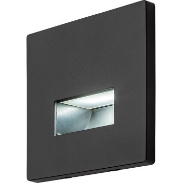 Rabalux - LED stopniščno svetilo LED/1W/230V 3000/4500/6500K črna
