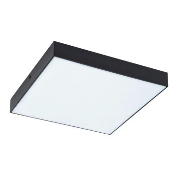 Rabalux - LED stropna svetilka LED/18W/230V 3000-6000K IP44 črna 17,5x17,5 cm