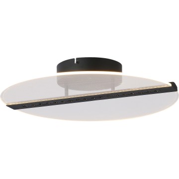 Rabalux - LED stropna svetilka LED/20W/230V 3000 K premer 41 cm črna/prozorna