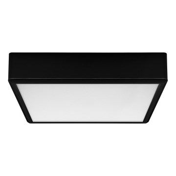 Rabalux - LED Stropna svetilka LED/22W/230V 3000/4000/6000K 21x21 cm črna