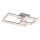 Rabalux - LED Stropna svetilka LED/22W/230V 3000/4000/6500K mat krom 47x47 cm
