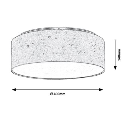 Rabalux - LED Stropna svetilka LED/22W/230V