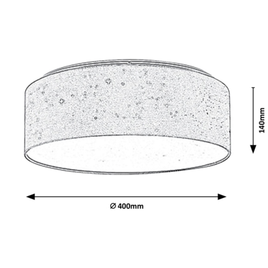 Rabalux - LED Stropna svetilka LED/22W/230V