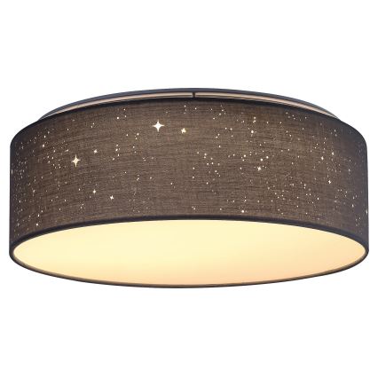 Rabalux - LED stropna svetilka LED/22W/230V siva, premera 40 cm