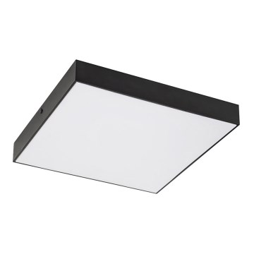 Rabalux - LED stropna svetilka LED/24W/230V 2800-6000K IP44 črna 30x30 cm