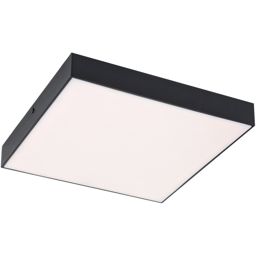 Rabalux - LED stropna svetilka LED/24W/230V 2800-6000K IP44 črna 30x30 cm