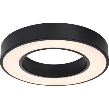Rabalux - LED stropna svetilka LED/24W/230V 3000/4000/6500K premer 40 cm črna