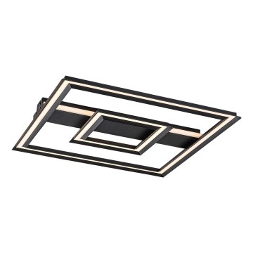 Rabalux - LED stropna svetilka LED/48W/230V 3000K črna 48,5x48,5 cm