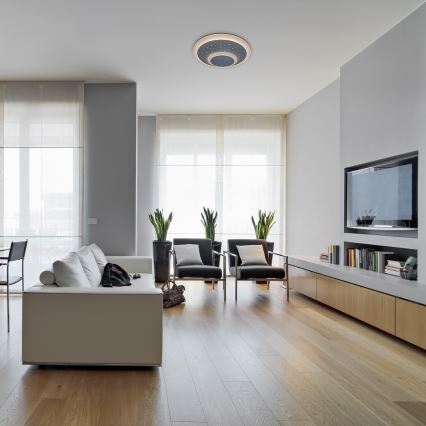 Rabalux - Zatemnjiva LED stropna svetilka LED/47W/230V 3000–6000K + daljinski upravljalnik, premer 48 cm