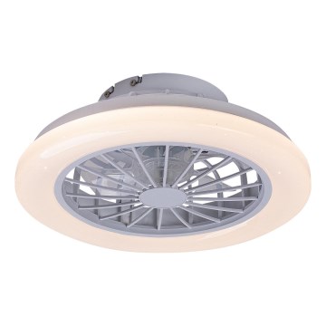 Rabalux - LED stropna svetilka z zatemnitvijo in ventilatorjem LED/24W/230V 3000-6500K + daljinski upravljalnik