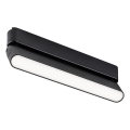 Rabalux - LED Stropna svetilka za 1-fazni tračni sistem LED/12W/230V 4000K 22 cm črna