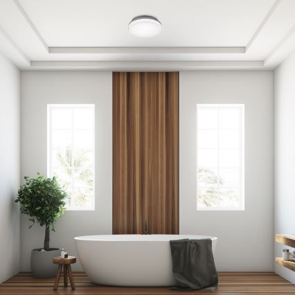 Rabalux - LED kopalniško stropno svetilo LED/18W/230V IP54 3000K/4000K/6000K premer 22 cm