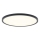 Rabalux - LED stropna svetilka za kopalnico, LED/24W/230V, 3000/4000/6000K, premer 40 cm, IP44, črna