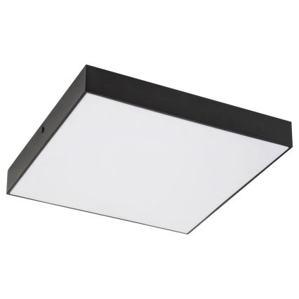 Rabalux - LED stropna svetilka LED/18W/230V 3000-6000K IP44 črna 17,5x17,5 cm