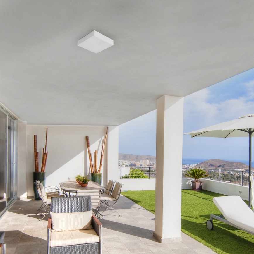 Rabalux - LED stropna svetilka LED/24W/230V 2800-6000K IP44 bela 30x30 cm