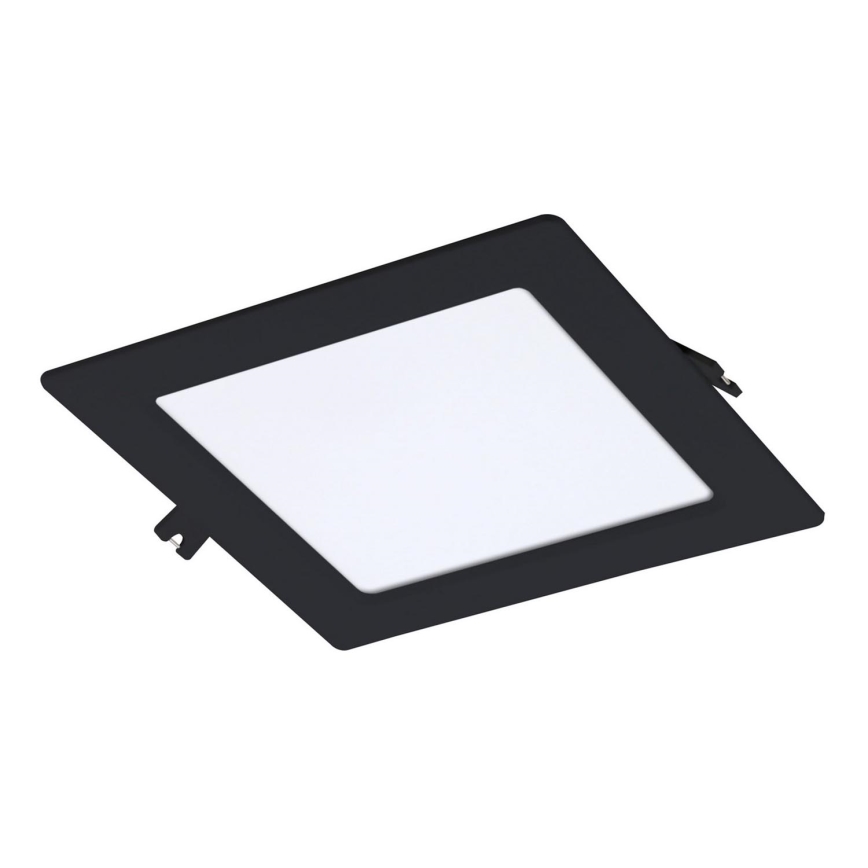 Rabalux - LED Vgradna svetilka LED/12W/230V 17x17 cm črna