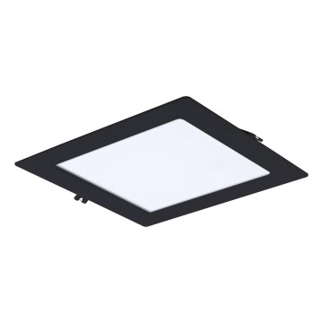 Rabalux - LED Vgradna svetilka LED/18W/230V 22x22 cm črna