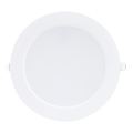 Rabalux - LED Vgradna svetilka LED/18W/230V 3000K pr. 22 cm bela