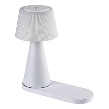 Rabalux - LED Zatemnitvena polnilna namizna svetilka z brezžičnim polnilnikom LED/5W/5V 3000/4000/5000K