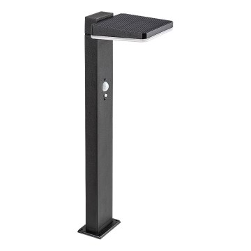 Rabalux - LED Zatemnitvena solarna zunanja svetilka s senzorjem LED/4,4W/3,7V IP54 antracit 2200 mAh