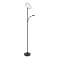 Rabalux - LED zatemnitvena stoječa svetilka LED/23W/230V 3000/4200/6500 črna