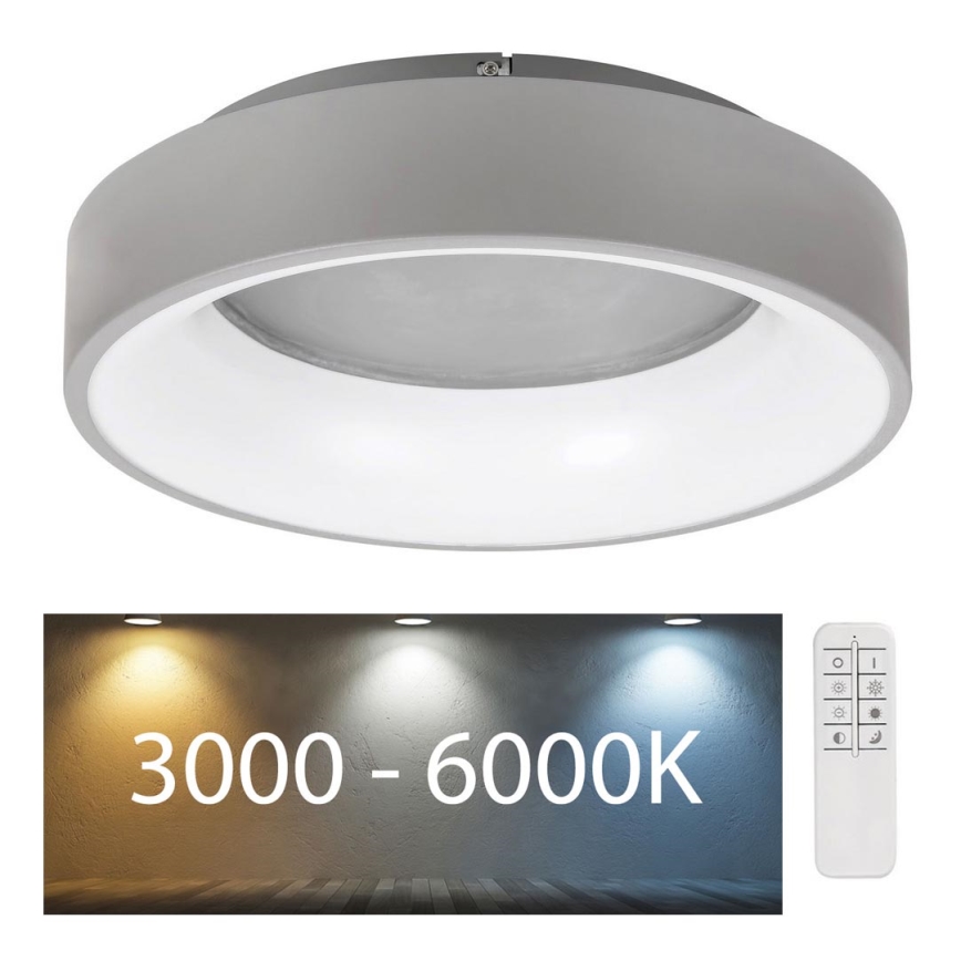 Rabalux - LED Zatemnitvena stropna svetilka LED/24W/230V okrogla 3000-6000K + Daljinski upravljalnik