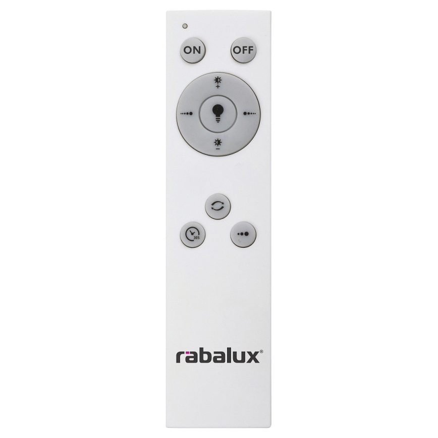 Rabalux - LED Zatemnitvena stropna svetilka LED/38W/230V bela + Daljinski upravljalnik 3000-6500K