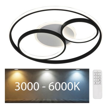 Rabalux - LED Zatemnitvena stropna svetilka LED/50W/230V 3000-6000K + Daljinski upravljalnik