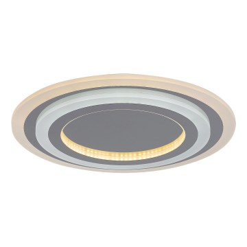 Rabalux - LED Zatemnitvena stropna svetilka LED/56W/230V 3000/4000/6000K mat krom + Daljinski upravljalnik