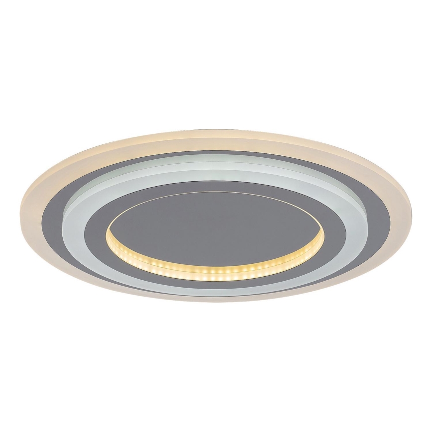 Rabalux - LED Zatemnitvena stropna svetilka LED/56W/230V 3000/4000/6000K mat krom + Daljinski upravljalnik