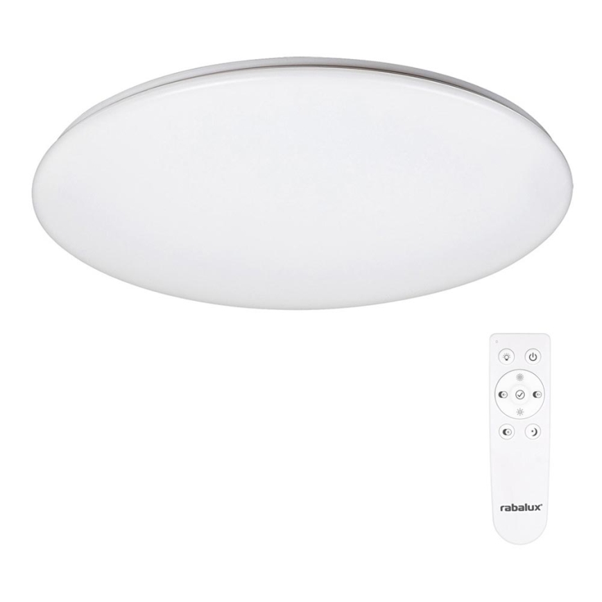 Rabalux - LED Zatemnitvena stropna svetilka z daljinskim upravljalnikom 1xLED/100W/230V