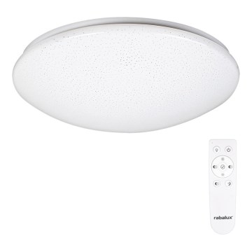 Rabalux - LED Zatemnitvena stropna svetilka z daljinskim upravljalnikom 1xLED/40W/230V