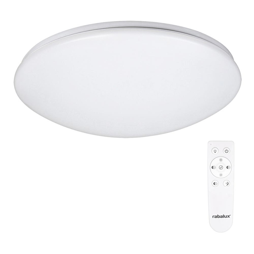 Rabalux - LED Zatemnitvena stropna svetilka z daljinskim upravljalnikom 1xLED/40W/230V