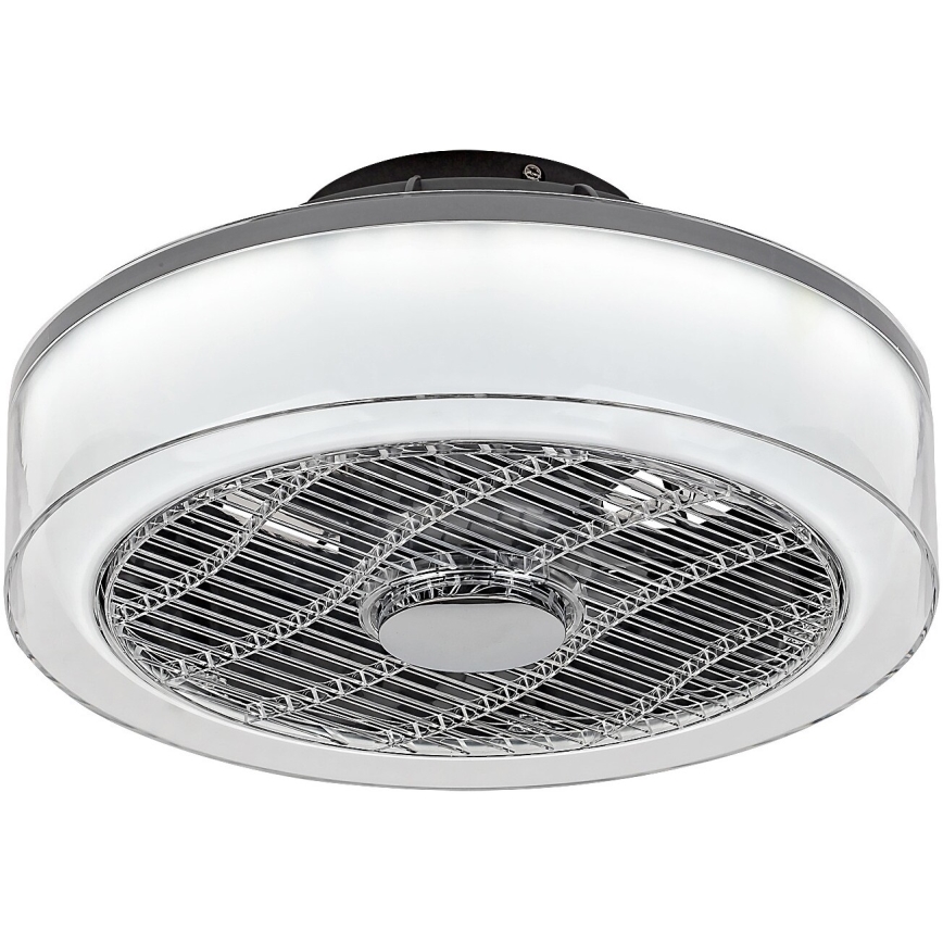 Rabalux - LED Zatemnitvena stropna svetilka z ventilatorjem LED/30W/230V + Daljinski upravljalnik 3000-6000K