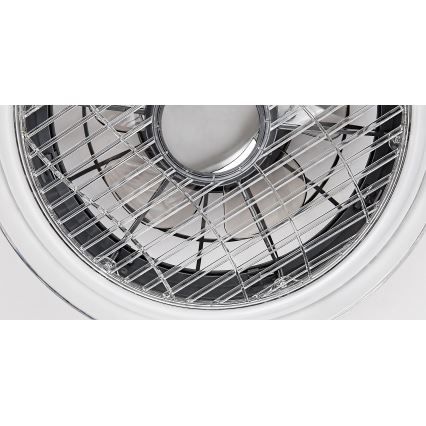 Rabalux - LED Zatemnitvena stropna svetilka z ventilatorjem LED/30W/230V + Daljinski upravljalnik 3000-6000K