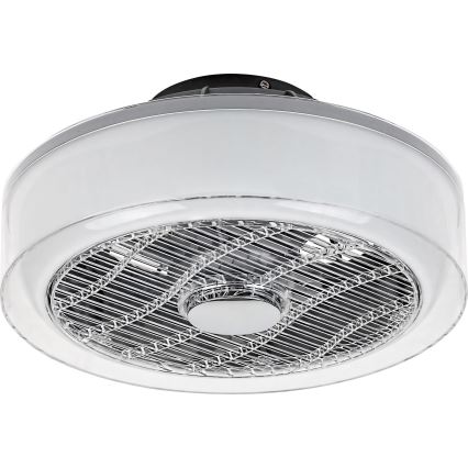 Rabalux - LED Zatemnitvena stropna svetilka z ventilatorjem LED/30W/230V + Daljinski upravljalnik 3000-6000K