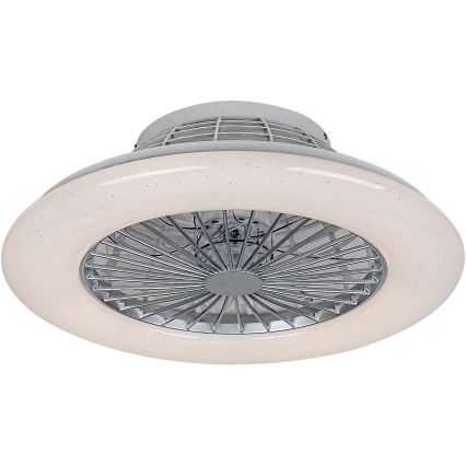 Rabalux - LED Zatemnitvena stropna svetilka z ventilatorjem LED/30W/230V + Daljinski upravljalnik 3000-6500K