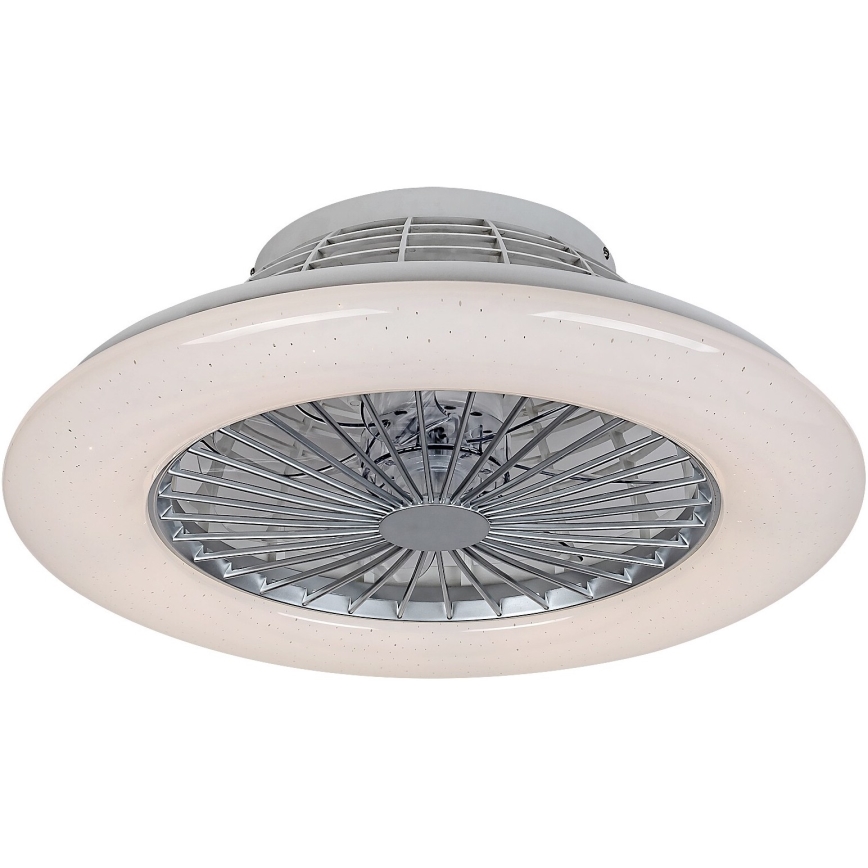 Rabalux - LED Zatemnitvena stropna svetilka z ventilatorjem LED/30W/230V + Daljinski upravljalnik 3000-6500K