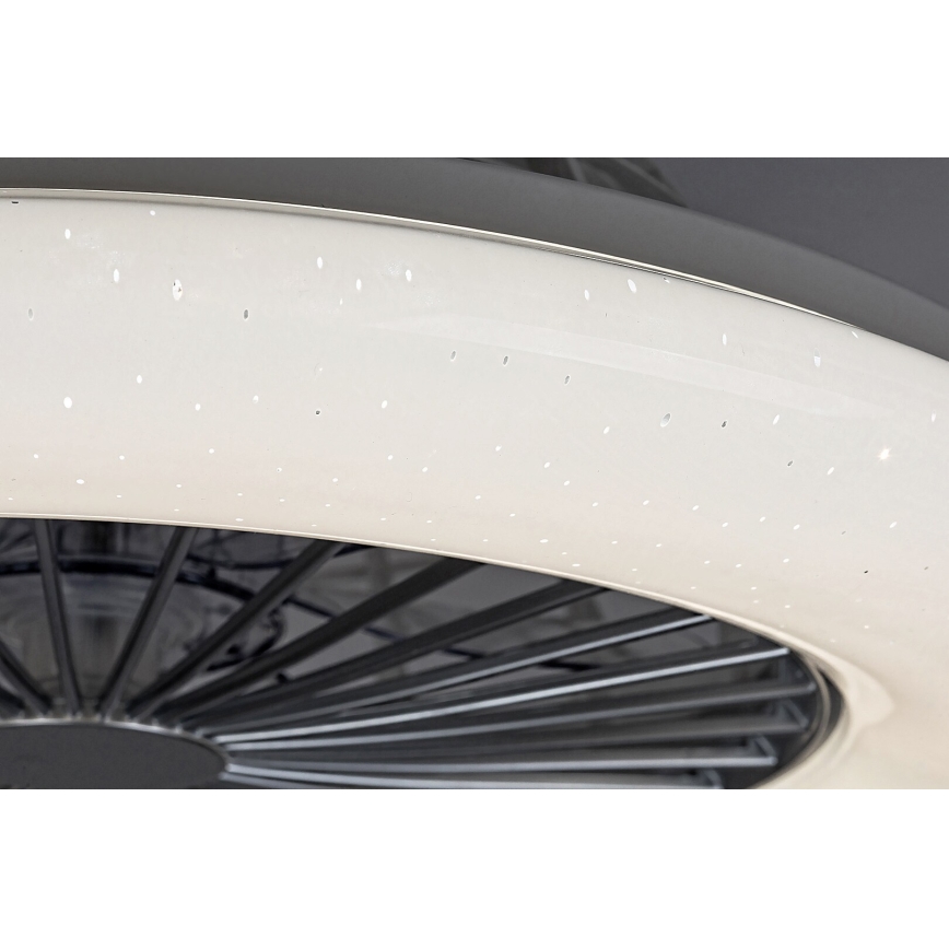 Rabalux - LED Zatemnitvena stropna svetilka z ventilatorjem LED/30W/230V + Daljinski upravljalnik 3000-6500K